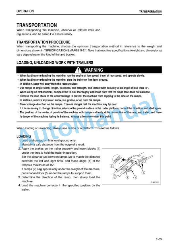 Komatsu WA50-6 Wheel Loader Operation and Maintenance Manual TEN00316-04 4 Komatsu WA50-6 Wheel Loader Operation and Maintenance Manual TEN00316-04 - Image 4
