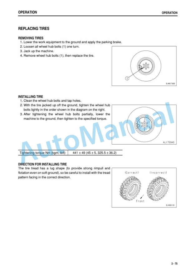 Komatsu WA50-6 Wheel Loader Operation and Maintenance Manual TEN00513-00 4 Komatsu WA50-6 Wheel Loader Operation and Maintenance Manual TEN00513-00 - Image 4