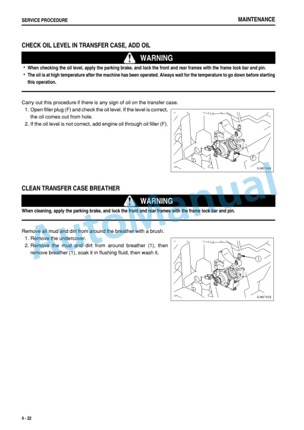 Komatsu WA50-6 Wheel Loader Operation and Maintenance Manual TEN00513-00 5 Komatsu WA50-6 Wheel Loader Operation and Maintenance Manual TEN00513-00 - Image 5