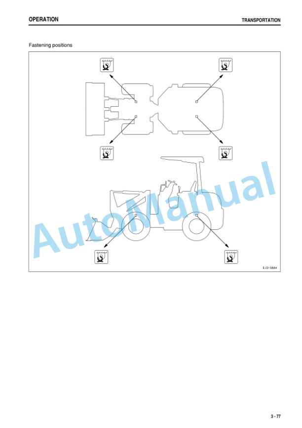 Komatsu WA50-6 Wheel Loader Operation and Maintenance Manual TEN00728-02 4 Komatsu WA50-6 Wheel Loader Operation and Maintenance Manual TEN00728-02 - Image 4