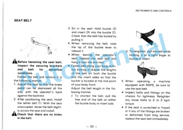 Alternative view of Komatsu WA500-1 Wheel Loader Operation and Maintenance Manual SEAM04250106