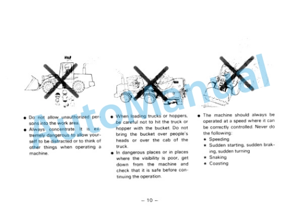 Komatsu WA500-1 Wheel Loader Operation and Maintenance Manual SEAM04250106 5 Komatsu WA500-1 Wheel Loader Operation and Maintenance Manual SEAM04250106 - Image 5