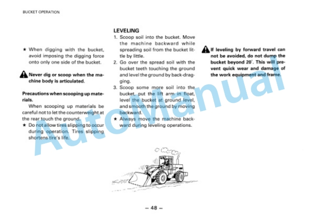 Komatsu WA500-1 Wheel Loader Operation and Maintenance Manual SEAM0425C103 3 Komatsu WA500-1 Wheel Loader Operation and Maintenance Manual SEAM0425C103 - Image 3
