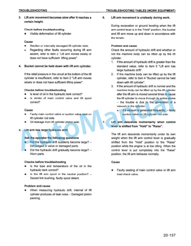 Komatsu WA500-1 Wheel Loader Shop Manual CEBM000500 3 Komatsu WA500-1 Wheel Loader Shop Manual CEBM000500 - Image 3