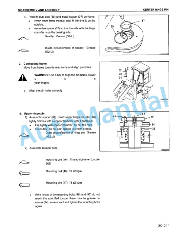 Komatsu WA500-1 Wheel Loader Shop Manual CEBM000500 5 Komatsu WA500-1 Wheel Loader Shop Manual CEBM000500 - Image 5