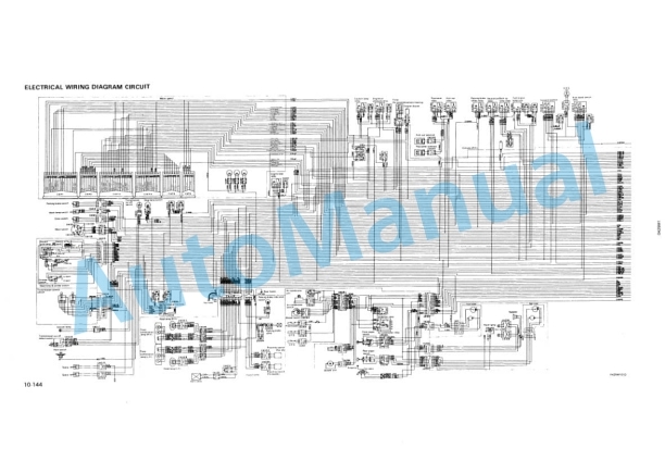 Alternative view of Komatsu WA500-1 Wheel Loader Shop Manual SEBM0425M102