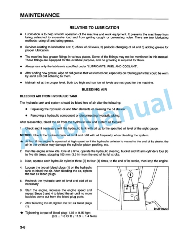 Komatsu WA500-1L Wheel Loader Operation and Maintenance Manual CEAMW25010 4 Komatsu WA500-1L Wheel Loader Operation and Maintenance Manual CEAMW25010 - Image 4