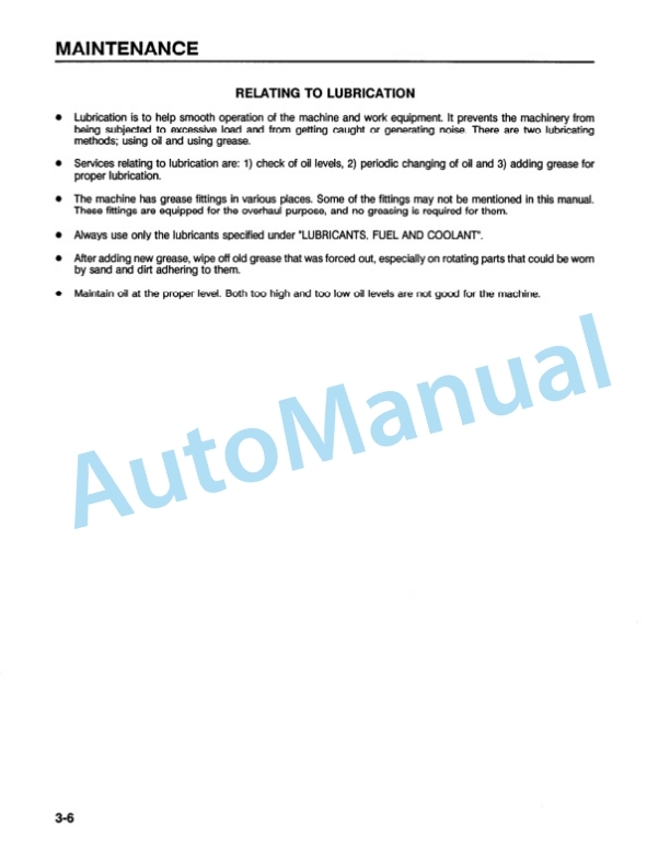 Komatsu WA500-1L Wheel Loader Operation and Maintenance Manual CEAMW25050 4 Komatsu WA500-1L Wheel Loader Operation and Maintenance Manual CEAMW25050 - Image 4