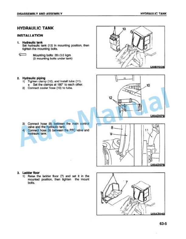 Komatsu WA500-1LC Wheel Loader Shop Manual CEBMW25050 4 Komatsu WA500-1LC Wheel Loader Shop Manual CEBMW25050 - Image 4