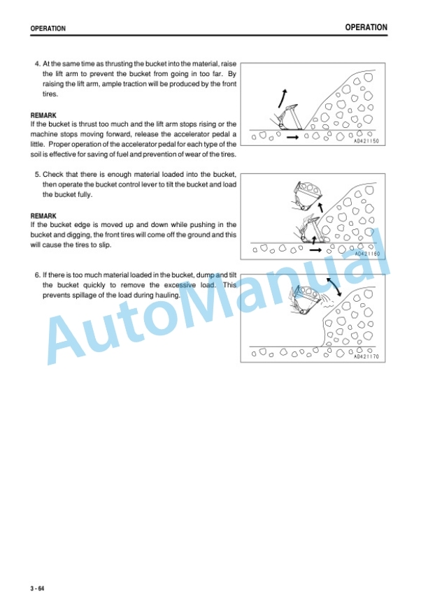 Komatsu WA500-3 Avance Wheel Loader Operation and Maintenance Manual PEN00069-02 3 Komatsu WA500-3 Avance Wheel Loader Operation and Maintenance Manual PEN00069-02 - Image 3