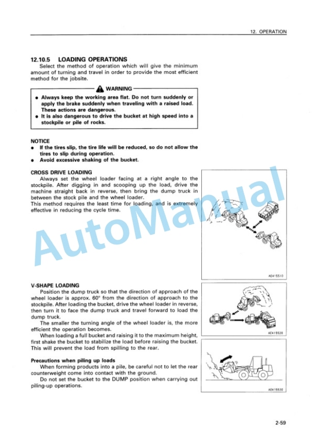 Komatsu WA500-3 Avance Wheel Loader Operation and Maintenance Manual SEAM014500 3 Komatsu WA500-3 Avance Wheel Loader Operation and Maintenance Manual SEAM014500 - Image 3