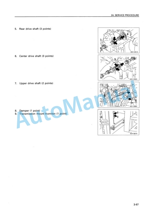 Komatsu WA500-3 Avance Wheel Loader Operation and Maintenance Manual SEAM014500 5 Komatsu WA500-3 Avance Wheel Loader Operation and Maintenance Manual SEAM014500 - Image 5