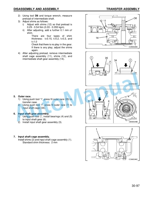 Komatsu WA500-3 Wheel Loader Shop Manual CEBM001203 5 Komatsu WA500-3 Wheel Loader Shop Manual CEBM001203-5