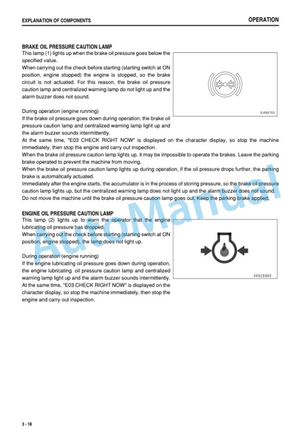 Alternative view of Komatsu WA500-6 Wheel Loader Operation and Maintenance Manual PEN01024-01