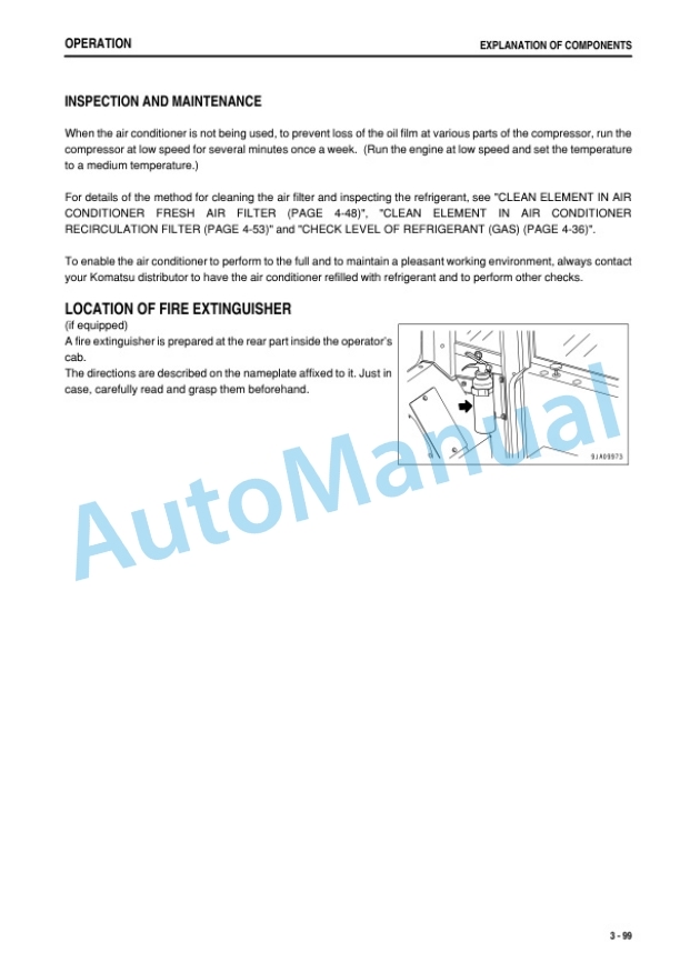 Komatsu WA500-6 Wheel Loader Operation and Maintenance Manual PEN01024-01 3 Komatsu WA500-6 Wheel Loader Operation and Maintenance Manual PEN01024-01 - Image 3