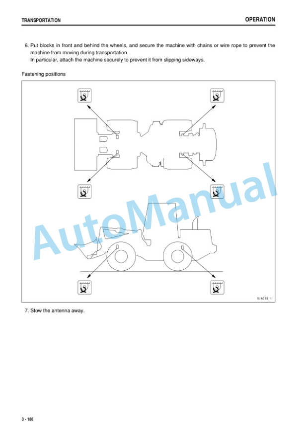 Komatsu WA500-6 Wheel Loader Operation and Maintenance Manual PEN01368-00 4 Komatsu WA500-6 Wheel Loader Operation and Maintenance Manual PEN01368-00 - Image 4