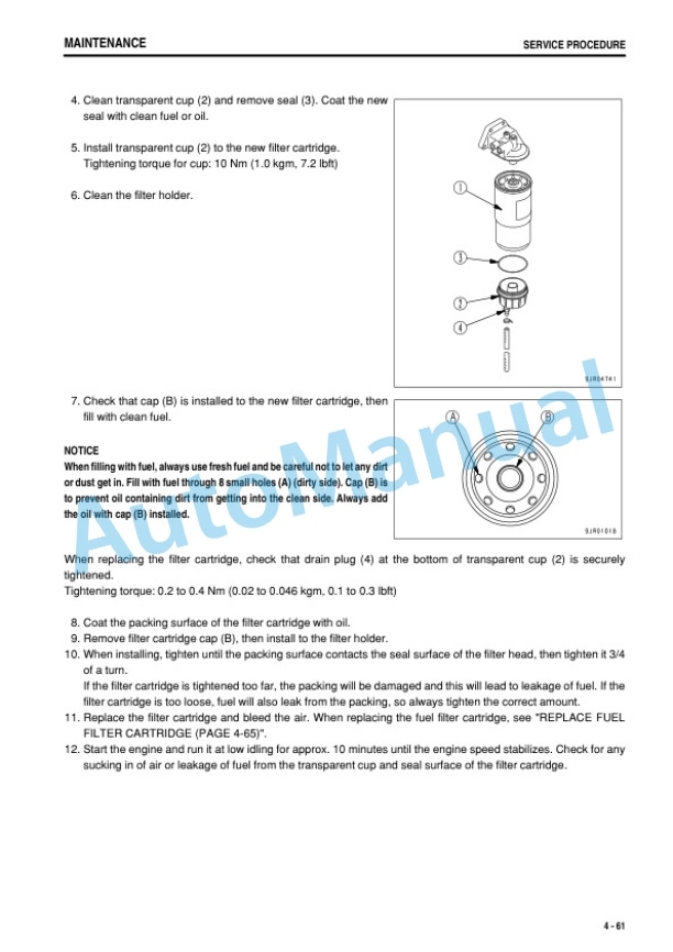 Komatsu WA500-6 Wheel Loader Operation and Maintenance Manual PEN01368-00 5 Komatsu WA500-6 Wheel Loader Operation and Maintenance Manual PEN01368-00 - Image 5