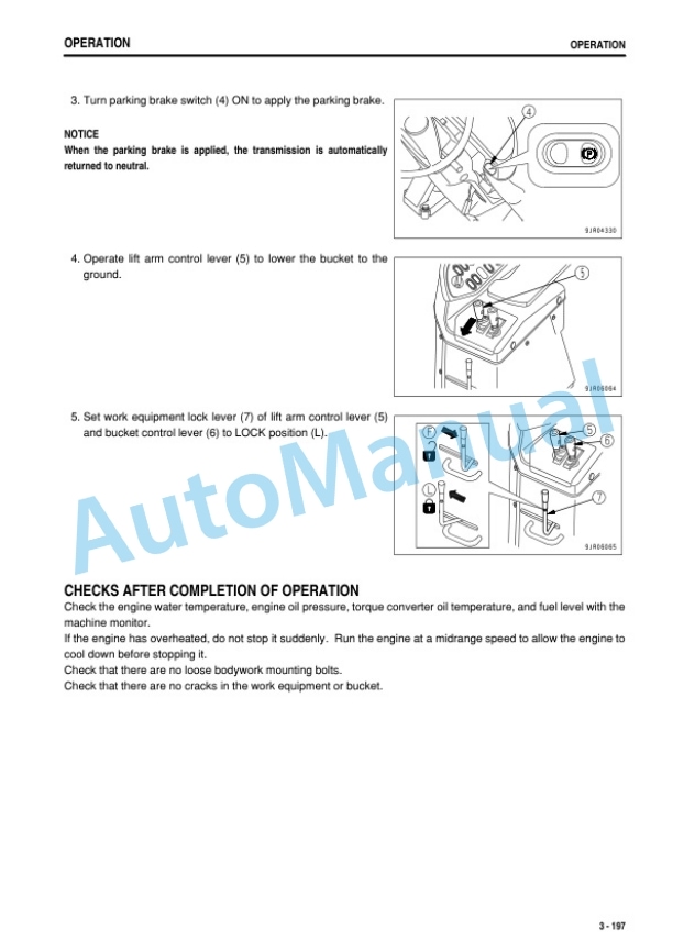 Komatsu WA500-6 Wheel Loader Operation and Maintenance Manual PEN01742-01 4 Komatsu WA500-6 Wheel Loader Operation and Maintenance Manual PEN01742-01-4