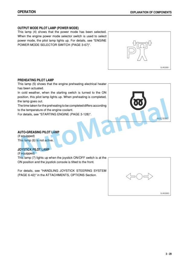 Alternative view of Komatsu WA500-6 Wheel Loader Operation and Maintenance Manual TEN00465-10