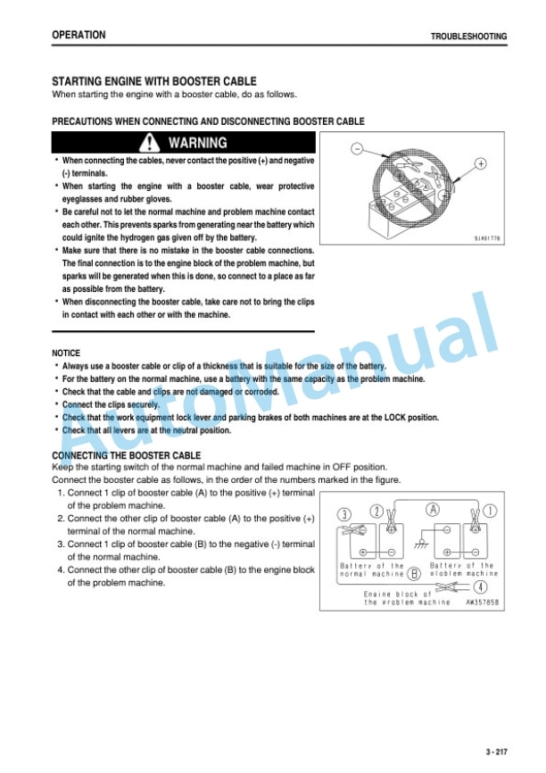 Komatsu WA500-6 Wheel Loader Operation and Maintenance Manual TEN00928-01 4 Komatsu WA500-6 Wheel Loader Operation and Maintenance Manual TEN00928-01 - Image 4