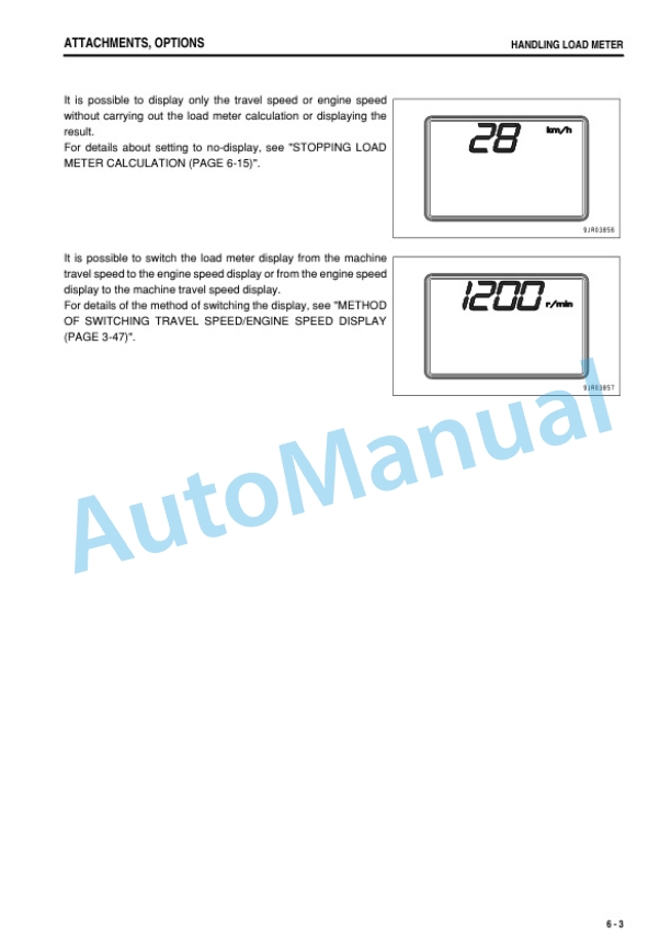 Komatsu WA500-6 Wheel Loader Operation and Maintenance Manual TEN00928-01 5 Komatsu WA500-6 Wheel Loader Operation and Maintenance Manual TEN00928-01 - Image 5