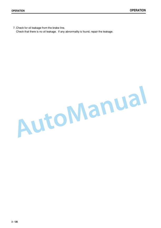 Komatsu WA500-6 Wheel Loader Operation and Maintenance Manual TEN01050-01 3 Komatsu WA500-6 Wheel Loader Operation and Maintenance Manual TEN01050-01-3