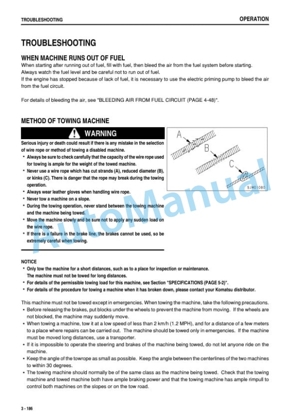 Komatsu WA500-6R Wheel Loader Operation and Maintenance Manual PEN00207-01 4 Komatsu WA500-6R Wheel Loader Operation and Maintenance Manual PEN00207-01 - Image 4