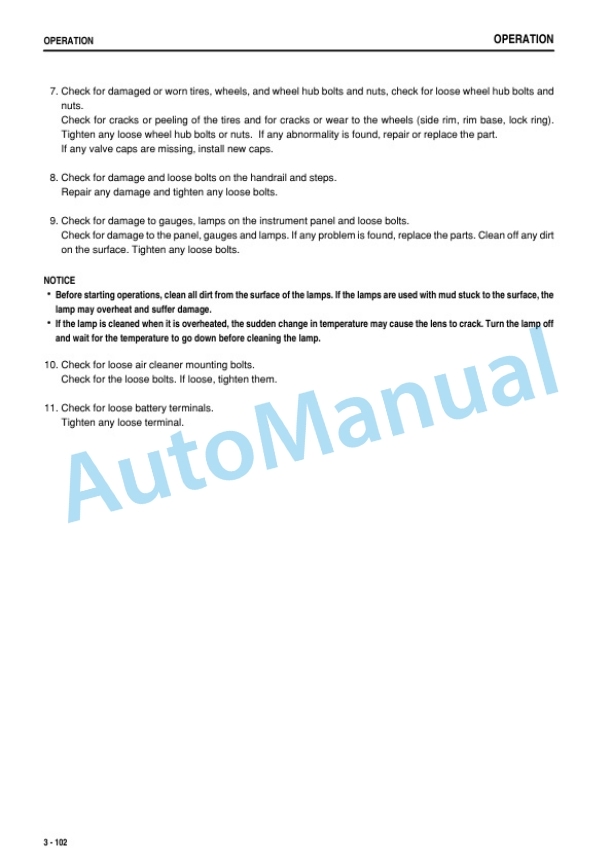 Komatsu WA500-6R Wheel Loader Operation and Maintenance Manual PEN00501-00 3 Komatsu WA500-6R Wheel Loader Operation and Maintenance Manual PEN00501-00 - Image 3