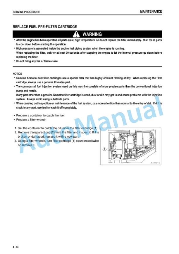 Komatsu WA500-6R Wheel Loader Operation and Maintenance Manual PEN00501-00 5 Komatsu WA500-6R Wheel Loader Operation and Maintenance Manual PEN00501-00 - Image 5