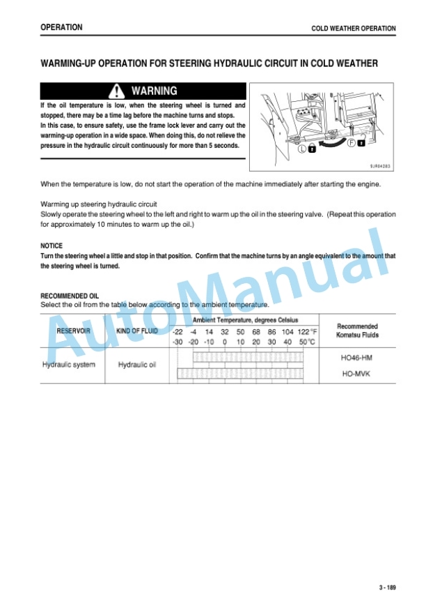 Komatsu WA500-6R Wheel Loader Operation and Maintenance Manual PEN01382-00 4 Komatsu WA500-6R Wheel Loader Operation and Maintenance Manual PEN01382-00 - Image 4