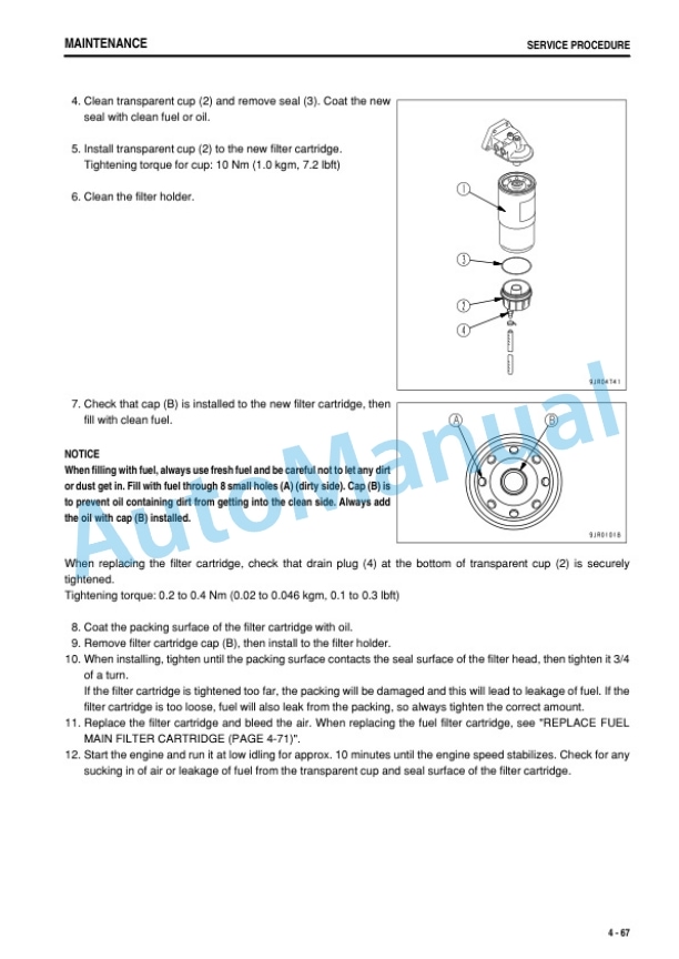 Komatsu WA500-6R Wheel Loader Operation and Maintenance Manual TEN00585-09 5 Komatsu WA500-6R Wheel Loader Operation and Maintenance Manual TEN00585-09 - Image 5