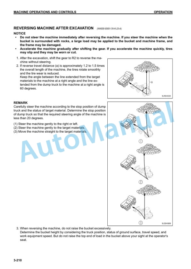 Komatsu WA500-7 Wheel Loader Operation and Maintenance Manual PEN00875-04 4 Komatsu WA500-7 Wheel Loader Operation and Maintenance Manual PEN00875-04 - Image 4