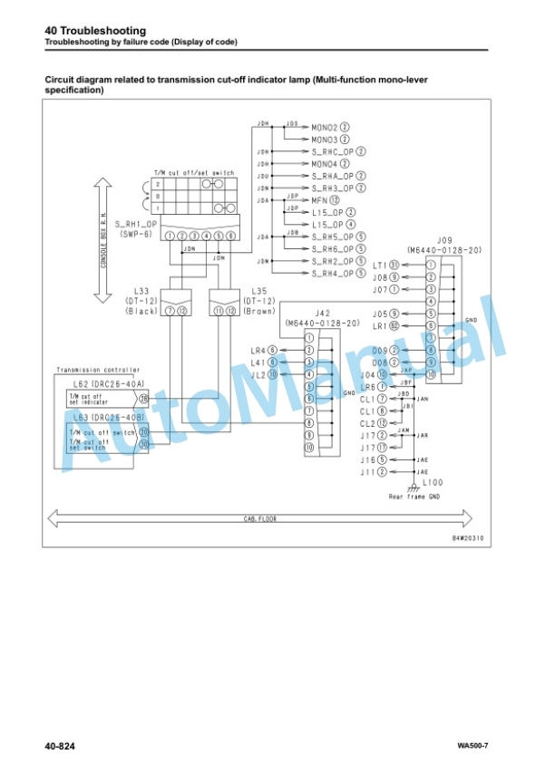 Komatsu WA500-7 Wheel Loader Shop Manual SEN05693-10 4 Komatsu WA500-7 Wheel Loader Shop Manual SEN05693-10 - Image 4