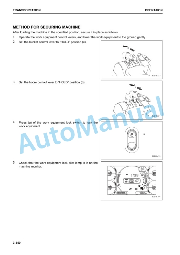 Komatsu WA500-8 Wheel Loader Operation and Maintenance Manual PEN00853-04 4 Komatsu WA500-8 Wheel Loader Operation and Maintenance Manual PEN00853-04 - Image 4