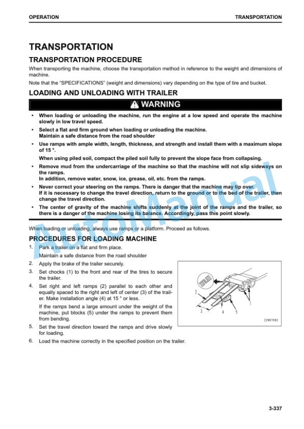 Komatsu WA500-8 Wheel Loader Operation and Maintenance Manual PEN01002-01 4 Komatsu WA500-8 Wheel Loader Operation and Maintenance Manual PEN01002-01 - Image 4