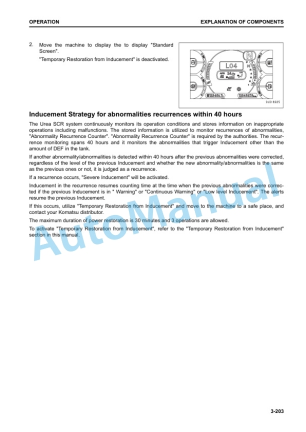Komatsu WA500-8 Wheel Loader Operation and Maintenance Manual PEN01123-02 3 Komatsu WA500-8 Wheel Loader Operation and Maintenance Manual PEN01123-02 - Image 3