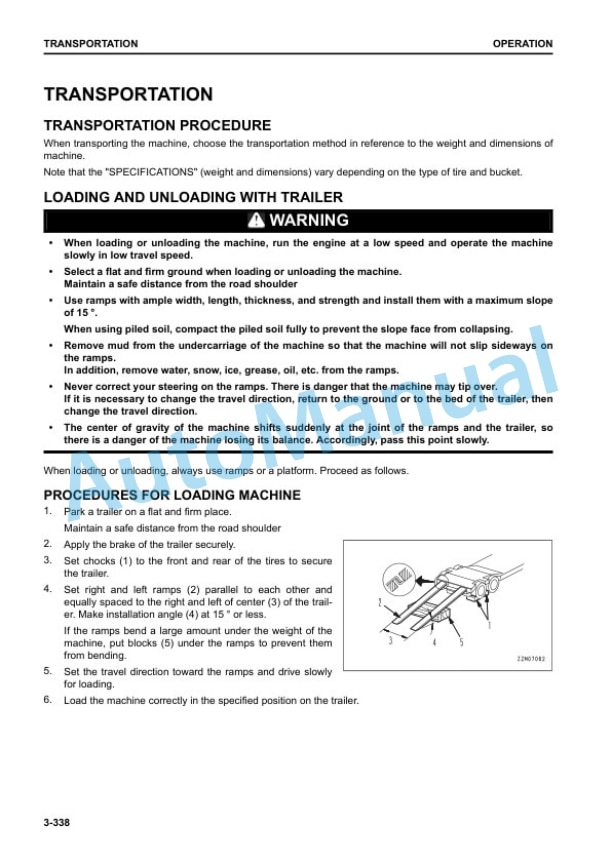 Komatsu WA500-8 Wheel Loader Operation and Maintenance Manual PEN01123-02 4 Komatsu WA500-8 Wheel Loader Operation and Maintenance Manual PEN01123-02 - Image 4