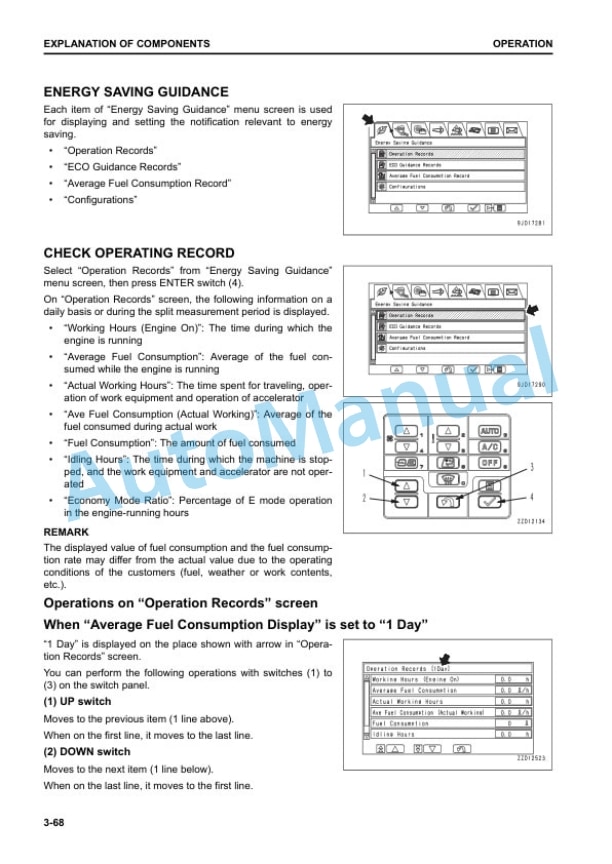 Alternative view of Komatsu WA500-8 Wheel Loader Operation and Maintenance Manual PEN01753-01