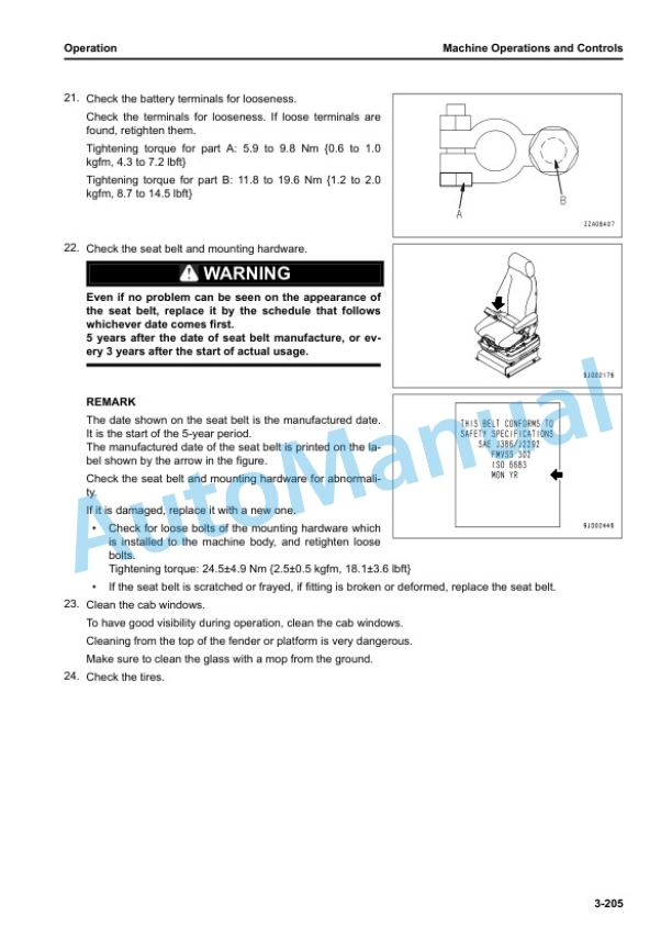 Komatsu WA500-8 Wheel Loader Operation and Maintenance Manual PEN02044-00 3 Komatsu WA500-8 Wheel Loader Operation and Maintenance Manual PEN02044-00 - Image 3