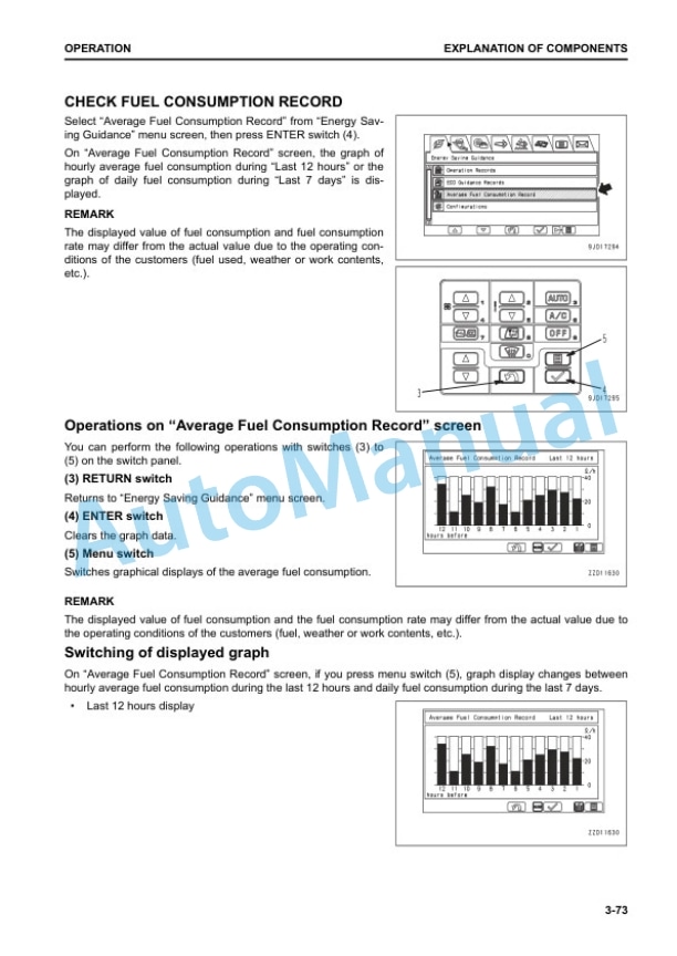 Alternative view of Komatsu WA500-8 Wheel Loader Operation and Maintenance Manual TEN01077-01