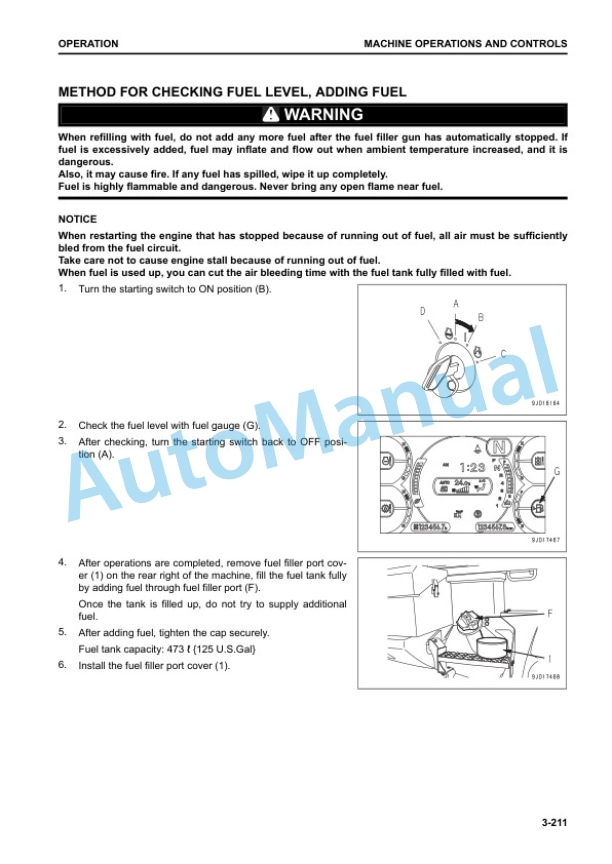 Komatsu WA500-8 Wheel Loader Operation and Maintenance Manual TEN01110-00 3 Komatsu WA500-8 Wheel Loader Operation and Maintenance Manual TEN01110-00 - Image 3