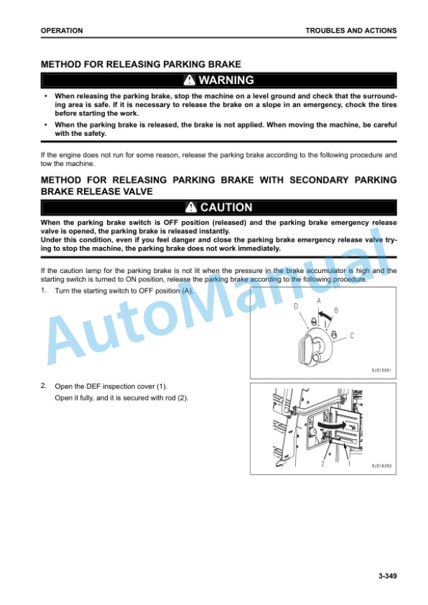 Komatsu WA500-8 Wheel Loader Operation and Maintenance Manual TEN01110-00 4 Komatsu WA500-8 Wheel Loader Operation and Maintenance Manual TEN01110-00 - Image 4