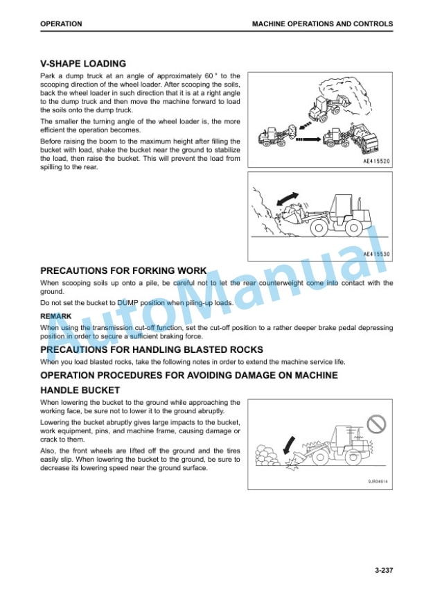 Komatsu WA500-8 Wheel Loader Operation and Maintenance Manual VENAM50501 4 Komatsu WA500-8 Wheel Loader Operation and Maintenance Manual VENAM50501 - Image 4