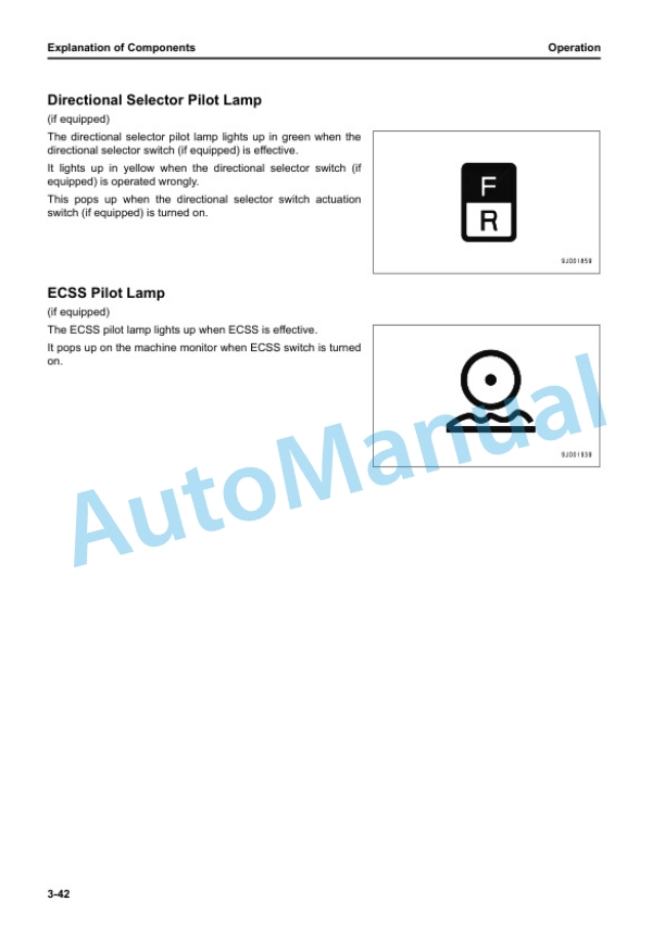Alternative view of Komatsu WA500-8E0 Wheel Loader Operation and Maintenance Manual PEN01963-00