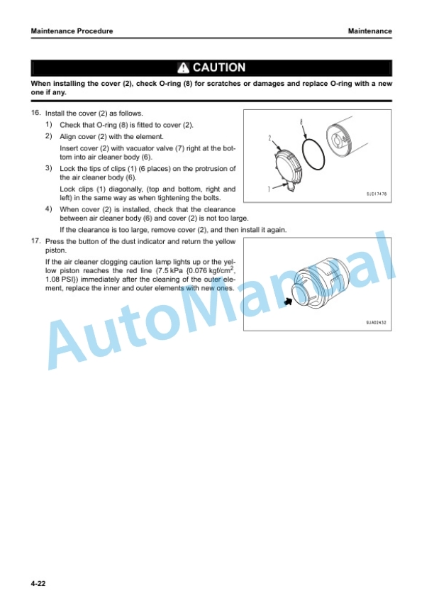 Komatsu WA500-8E0 Wheel Loader Operation and Maintenance Manual PEN01963-00 5 Komatsu WA500-8E0 Wheel Loader Operation and Maintenance Manual PEN01963-00 - Image 5