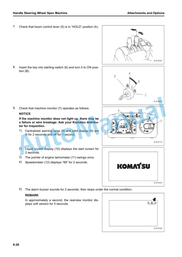 Komatsu WA500-8E0 Wheel Loader Operation and Maintenance Manual PEN02227-00 5 Komatsu WA500-8E0 Wheel Loader Operation and Maintenance Manual PEN02227-00 - Image 5