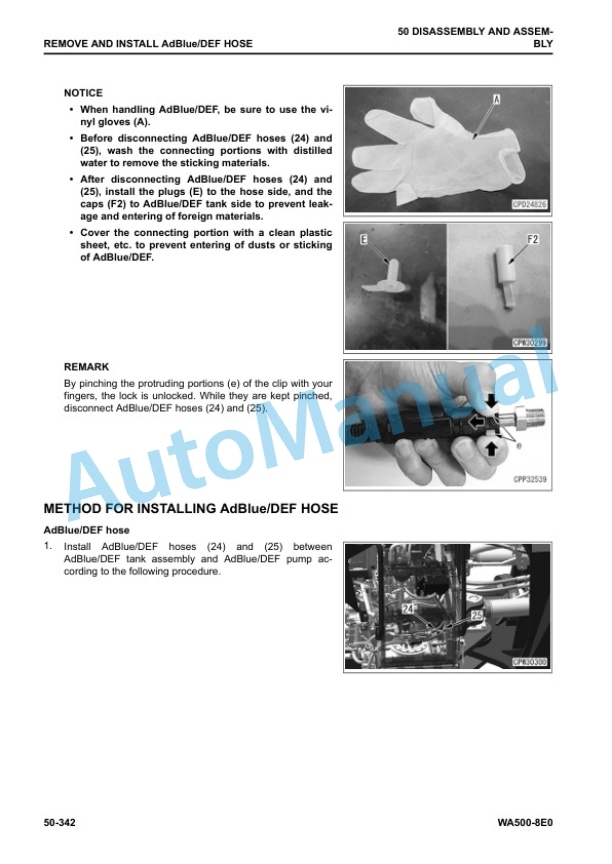 Komatsu WA500-8E0 Wheel Loader Shop Manual SEN06755-03 5 Komatsu WA500-8E0 Wheel Loader Shop Manual SEN06755-03 - Image 5
