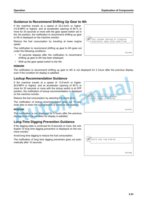 Alternative view of Komatsu WA500-8M0 Wheel Loader Operation and Maintenance Manual PEN02221-00