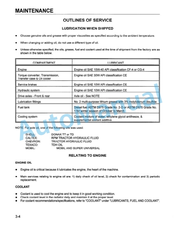 Komatsu WA600-1 Wheel Loader Operation and Maintenance Manual CEAM000800 4 Komatsu WA600-1 Wheel Loader Operation and Maintenance Manual CEAM000800 - Image 4