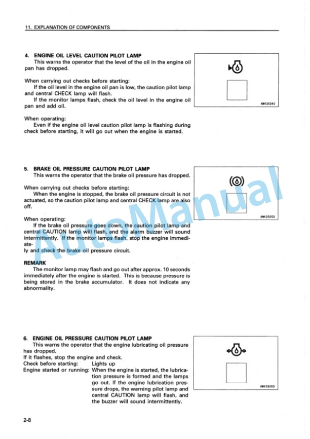 Alternative view of Komatsu WA600-3 Avance Wheel Loader Operation and Maintenance Manual SEAM018400